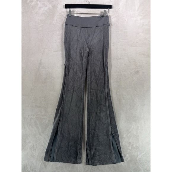 Free People Pants - Free People Movement Superfly Flare Pants Womens XS Gray High Rise Yoga Active